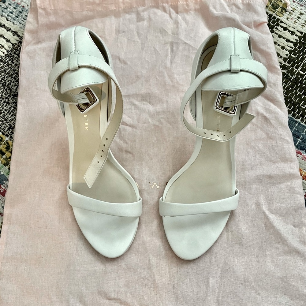 White Sophia Webster Size 37 (6.5 US) Heeled Sandals